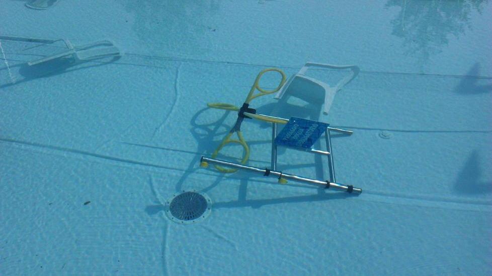 La piscina Fiammetta di nuovo nel mirino dei vandali