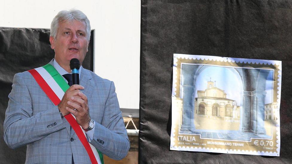 Monsummano viaggia su busta La città ora è su un francobollo