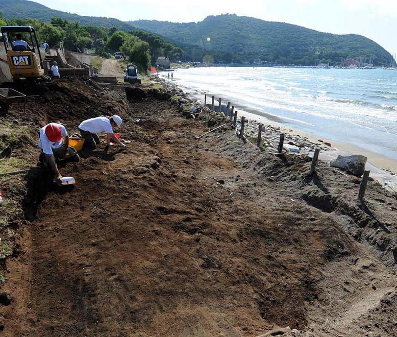 Si scava per salvare gli antichi reperti 