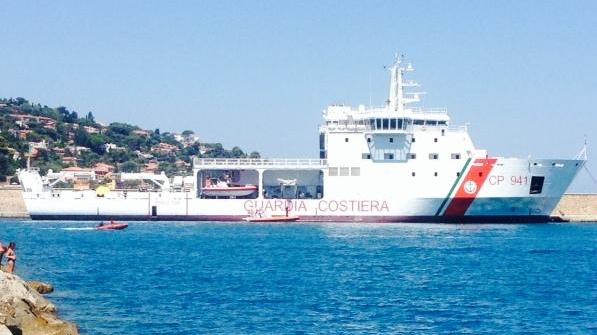 Ecco la Diciotti: scorterà la Concordia