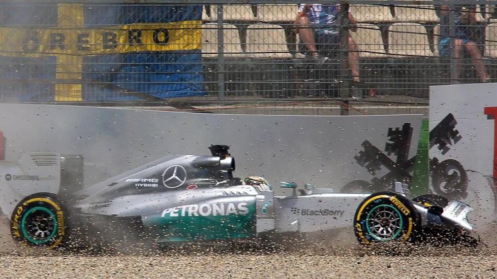 Rosberg in pole, Ferrari deludenti