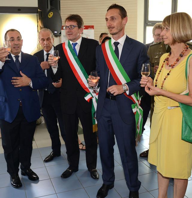 Boschi: «Sono venuta per applaudirvi» 