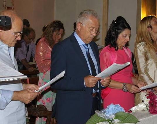 Nozze in chiesa 35 anni dopo quelle civili 
