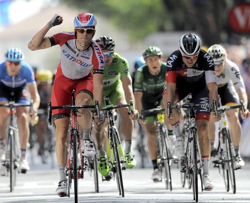 Kristoff il fulmine Nibali in carrozza 