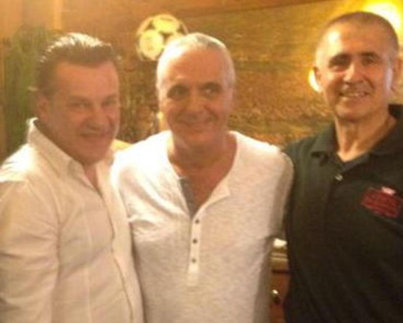Panariello al concerto di Stevie Wonder in compagnia di Zucchero e Buscemi 