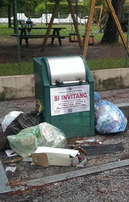 Multe in arrivo per chi sporca 