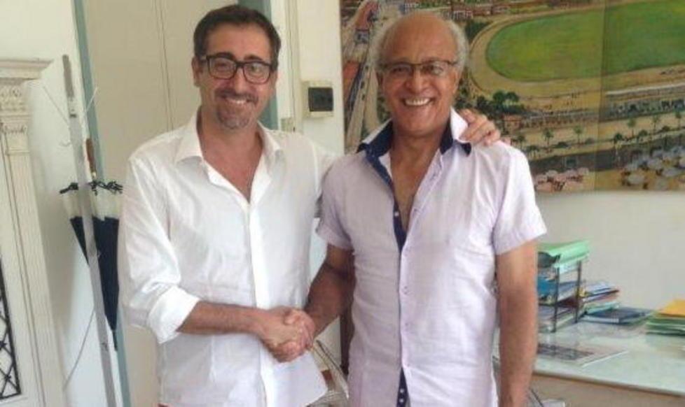 Omaggio del sindaco al campione di atletica Puosi