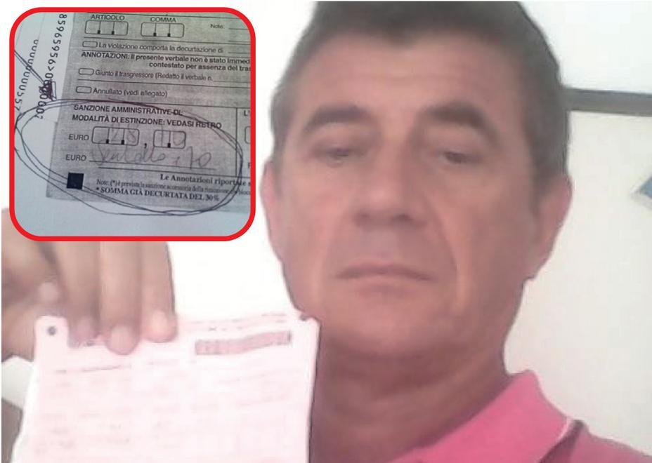 Paga la multa 60 cent meno, e il castigo è 25 volte di più 