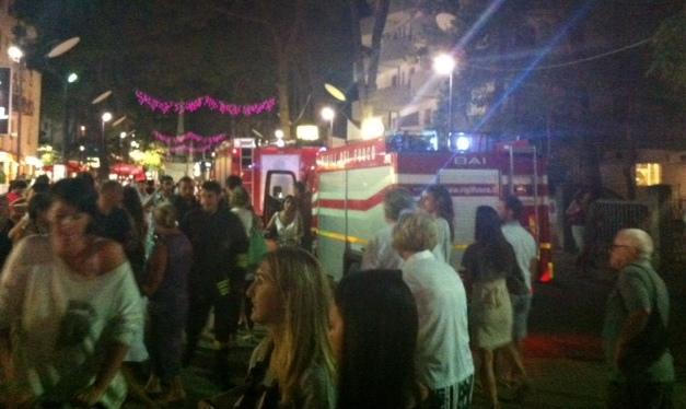 Fuga di gas da un palazzo