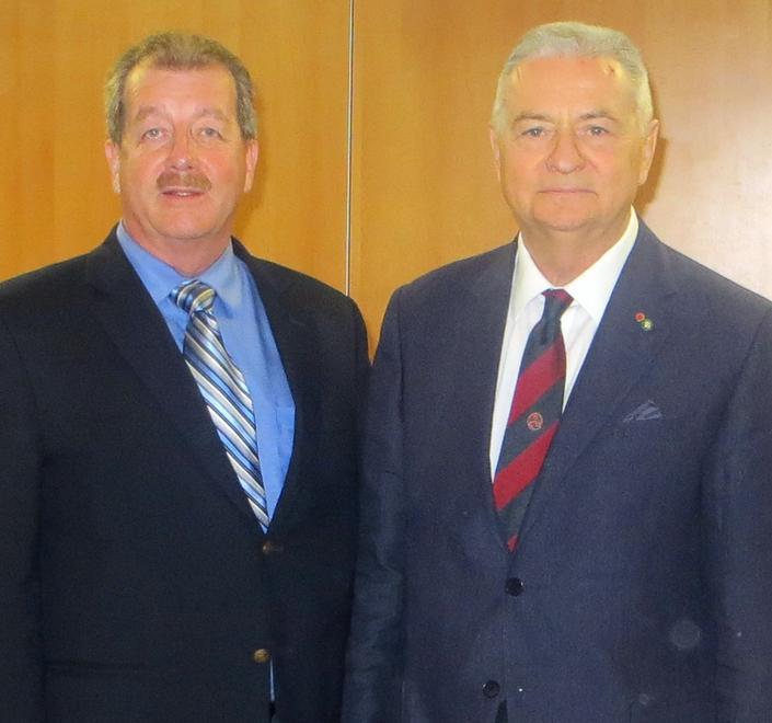 Achilli tra i fondatori della United World Karate 