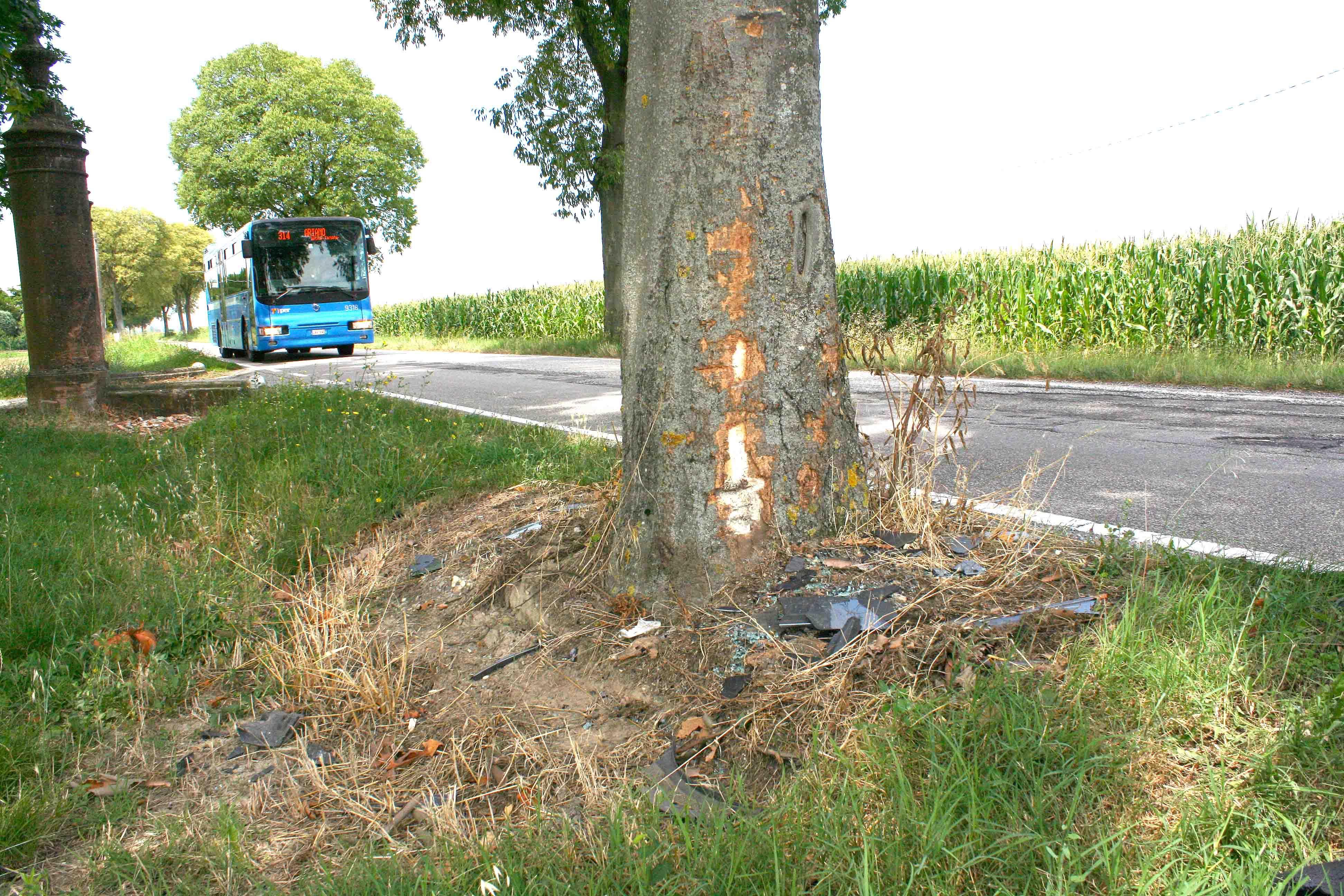 Il luogo dell'incidente