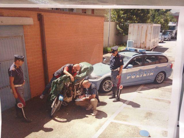 Truffa alla Totò,  prova la moto e la ruba per rivenderla a pezzi 