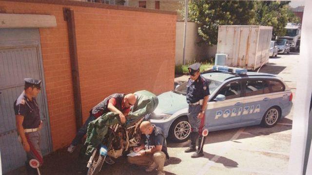 Truffa alla Totò, prova la moto e la ruba per rivenderla a pezzi