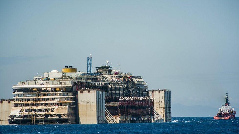 Concordia: tutto pronto per la demolizione, il gigante si trasformerà