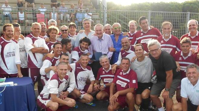 Vecchie glorie in campo per ricordare Giacobbe