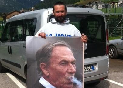 Un tifoso speciale per Zdenek Zeman