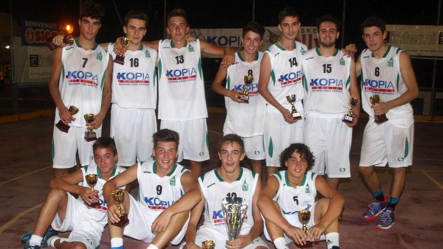 Basket, la Kopia Service ha vinto il memorial Remo Casoli