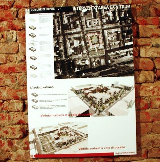 In mostra i pannelli col progetto