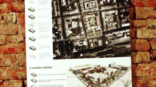 In mostra i pannelli col progetto
