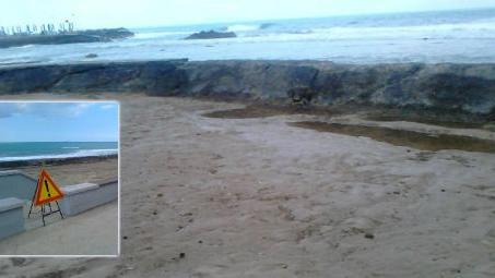 Sversamento sulla spiaggia La protesta dei bagnanti