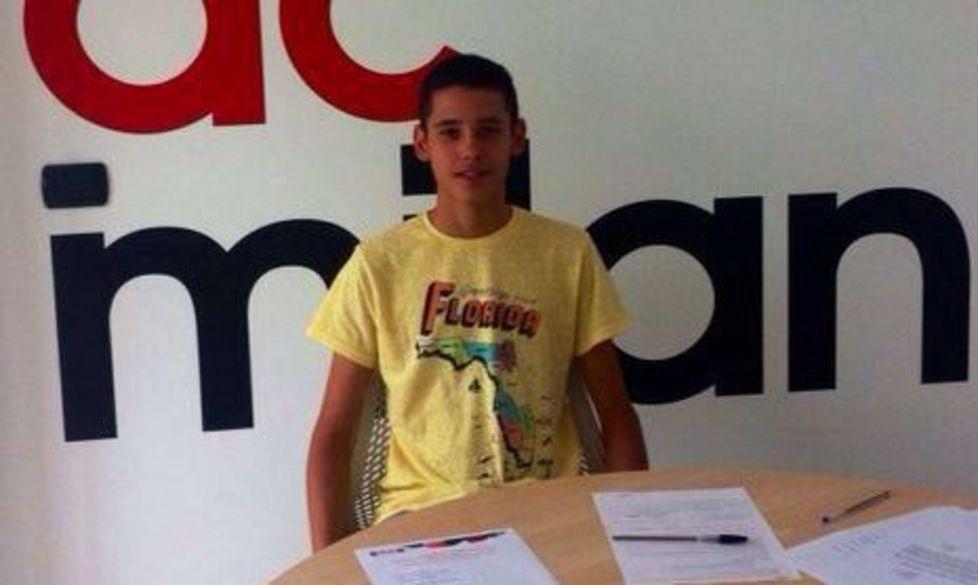 Il giovane Finessi entra nel vivaio del Milan