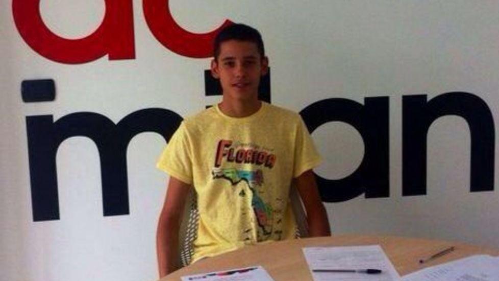 Il giovane Finessi entra nel vivaio del Milan
