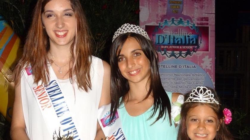 Le stelline Emma, Elisa e Alice