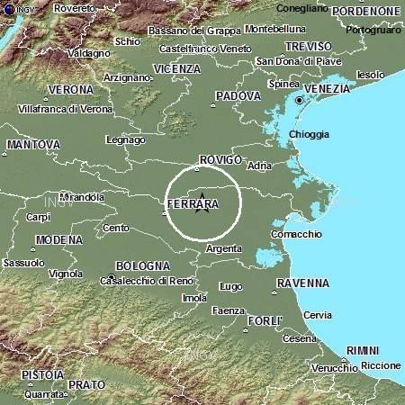 Il cratere del sisma