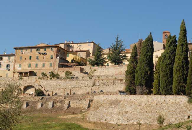 Una veduta di Monteverdi