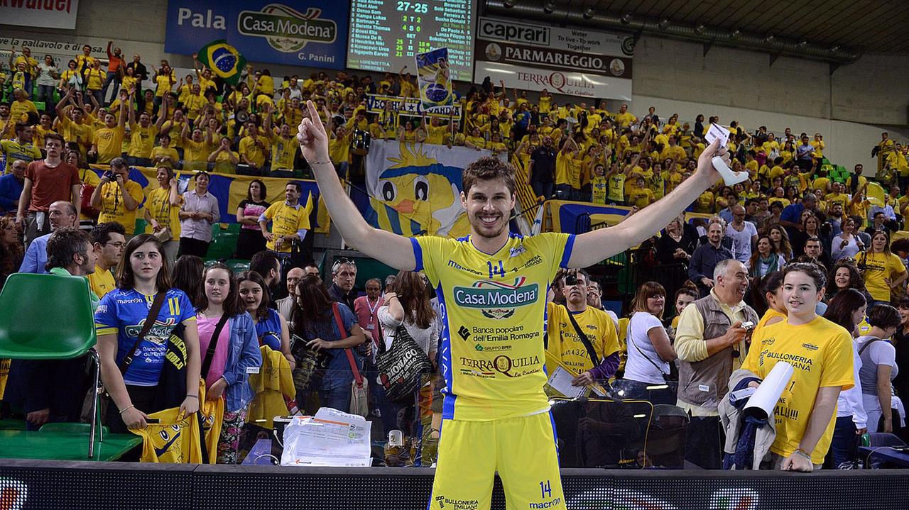 Il fuoriclasse modenese oltre che miglior palleggiatore del mondo, Bruninho
