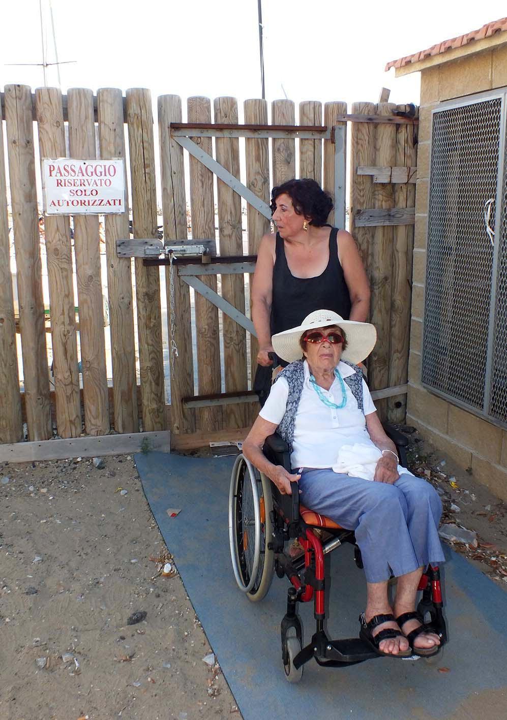 Se la spiaggia è una barriera 