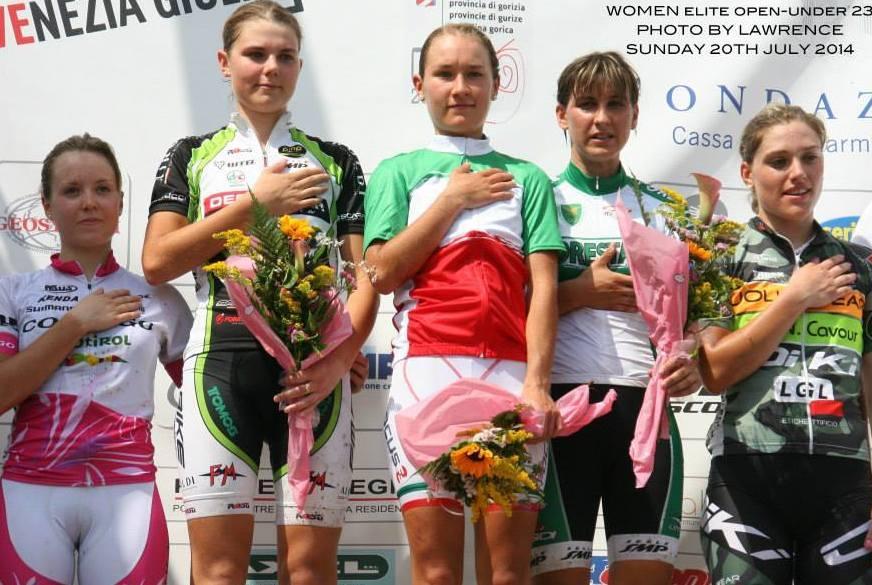Bronzo agli italiani di mountain bike per Alessia Bulleri