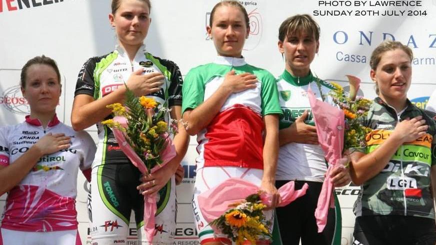 Bronzo agli italiani di mountain bike per Alessia Bulleri