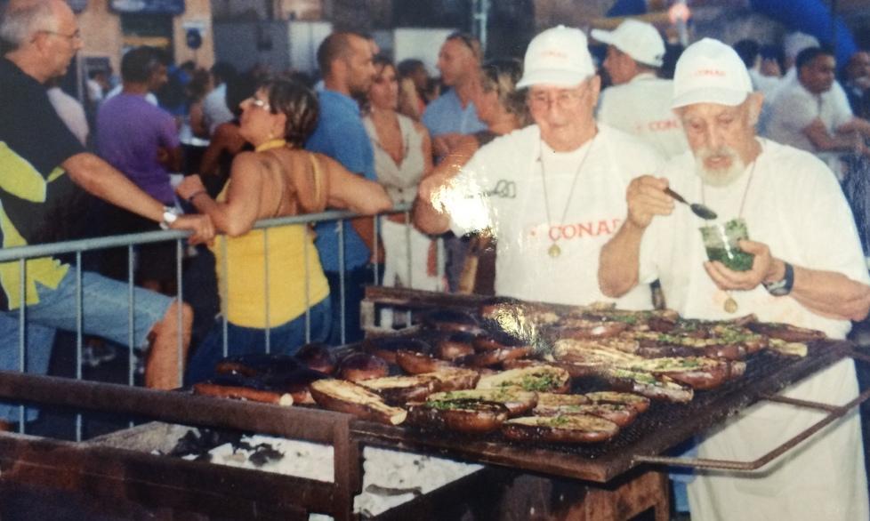 Raggio d’oro, arrostita in piazza