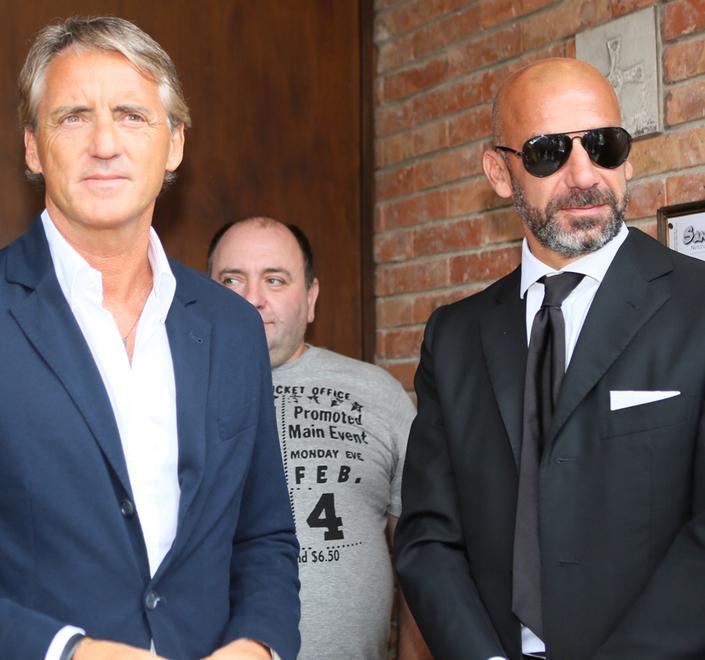 Mancini: «Grande uomo» Chiesa: «Come un padre» 