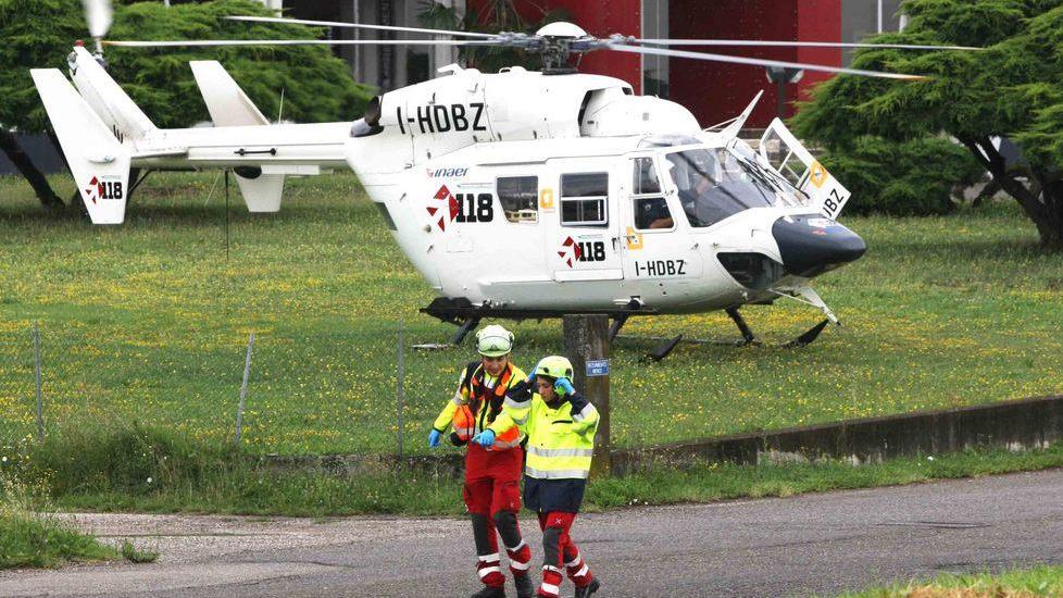 Non si sveglia il volontario caduto