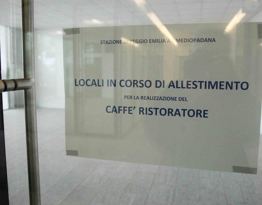 Il bar provvisorio? Ancora niente 