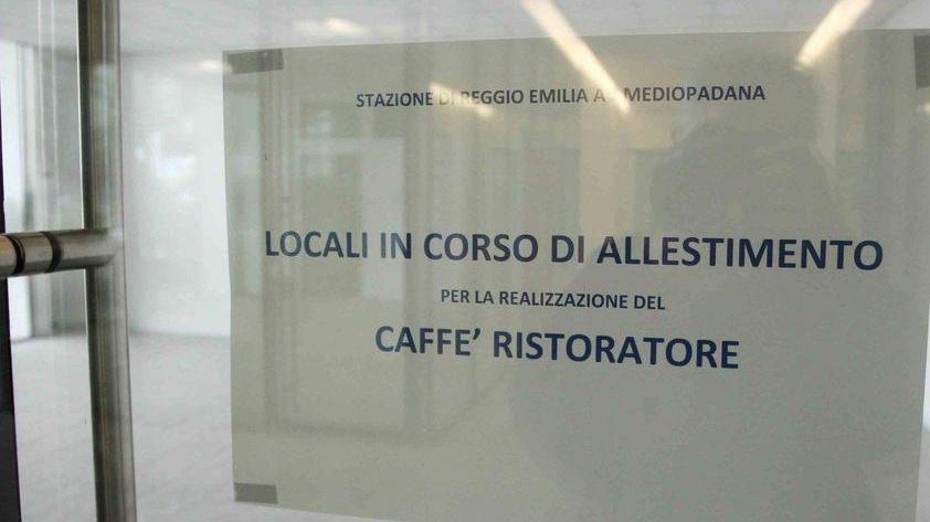 Il bar provvisorio? Ancora niente