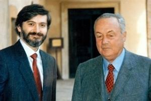 Roberto Pazzi e Giorgio Bassani
