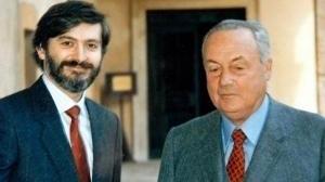 Roberto Pazzi e Giorgio Bassani
