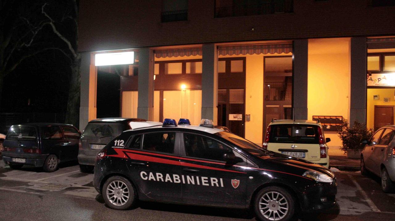 Un controllo dei carabinieri di S.Agostino