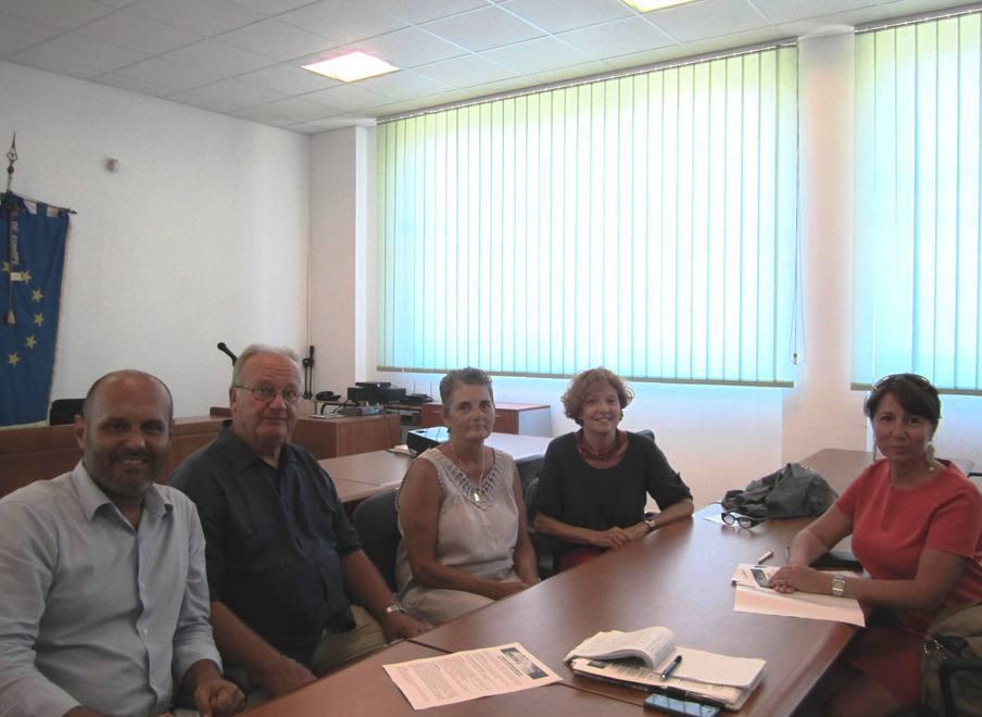 Sul palco ricordando Rossano 