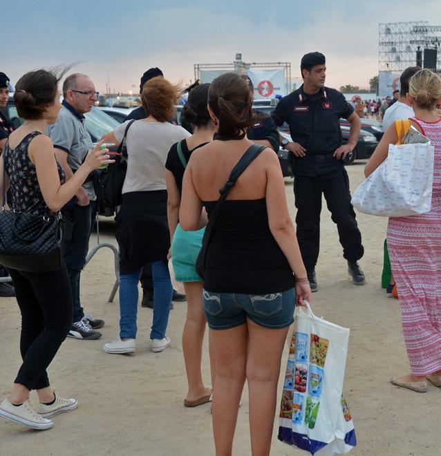 Il popolo del concerto arriva da tutta l’isola 