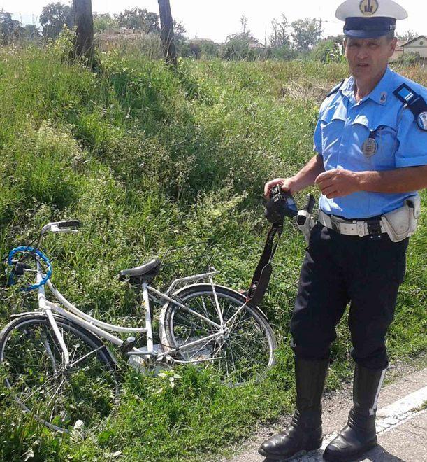 Incidente a Chiozza, ciclista grave 