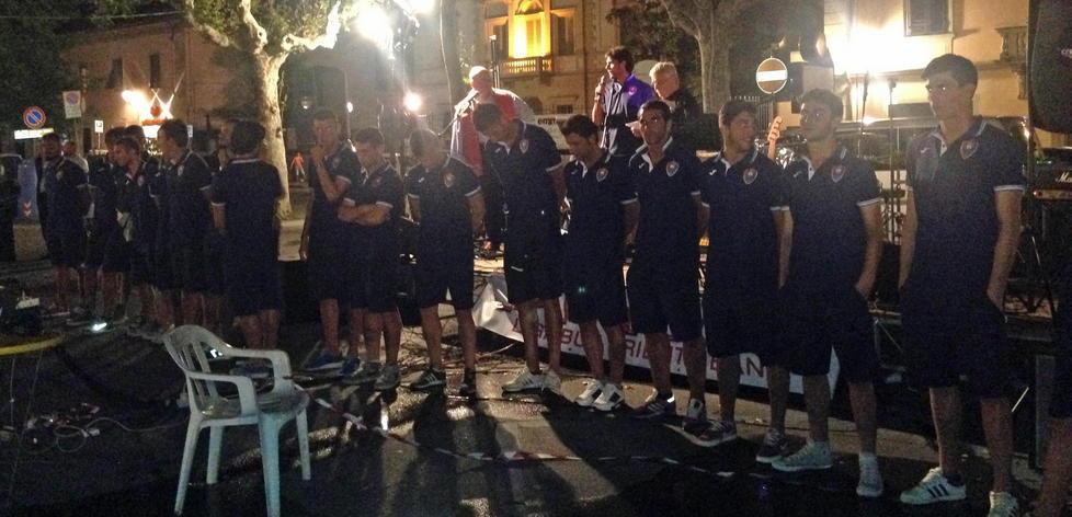 Festa in piazza per la presentazione Ecco a voi la corazzata Ponsacco 