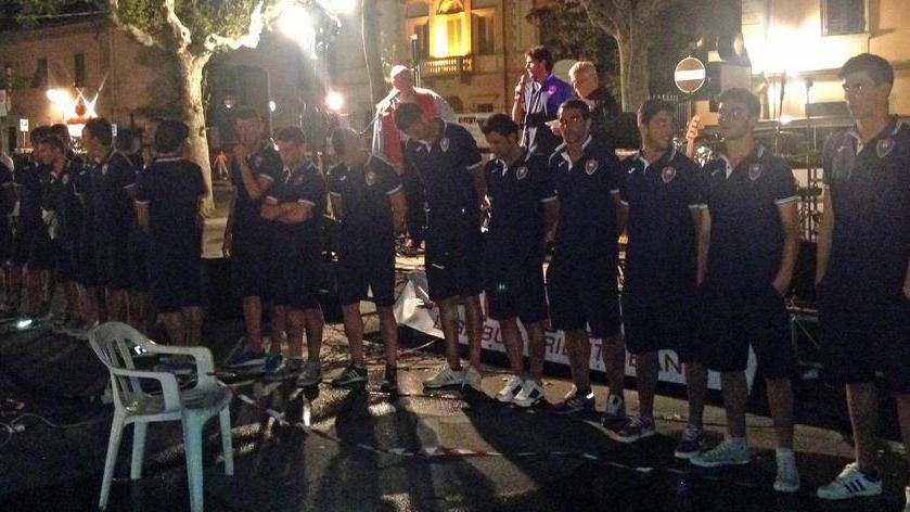 Festa in piazza per la presentazione Ecco a voi la corazzata Ponsacco