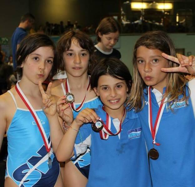 Volano i ragazzi del Nuoto Piombino 
