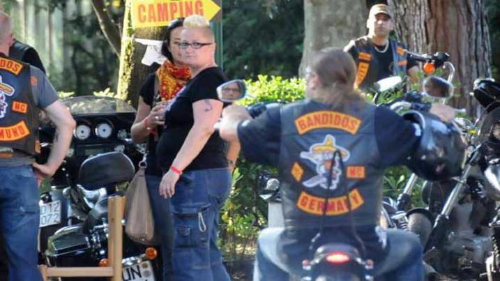 Bikers da tutta Europa al raduno dei Bandidos