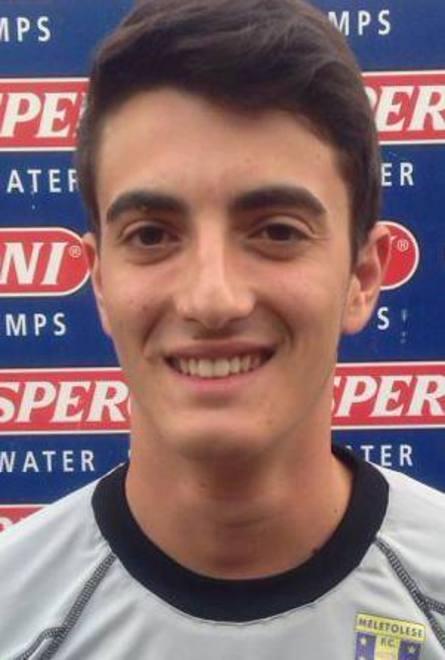 Il portiere Governi a Meletole