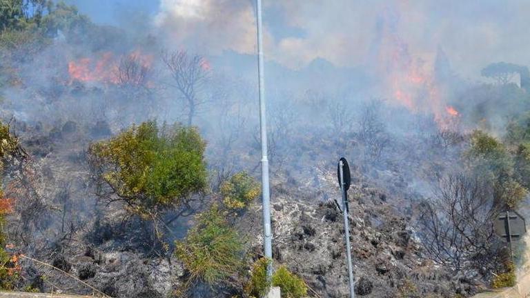 Fiamme a Castiglione, il piromane colpisce ancora